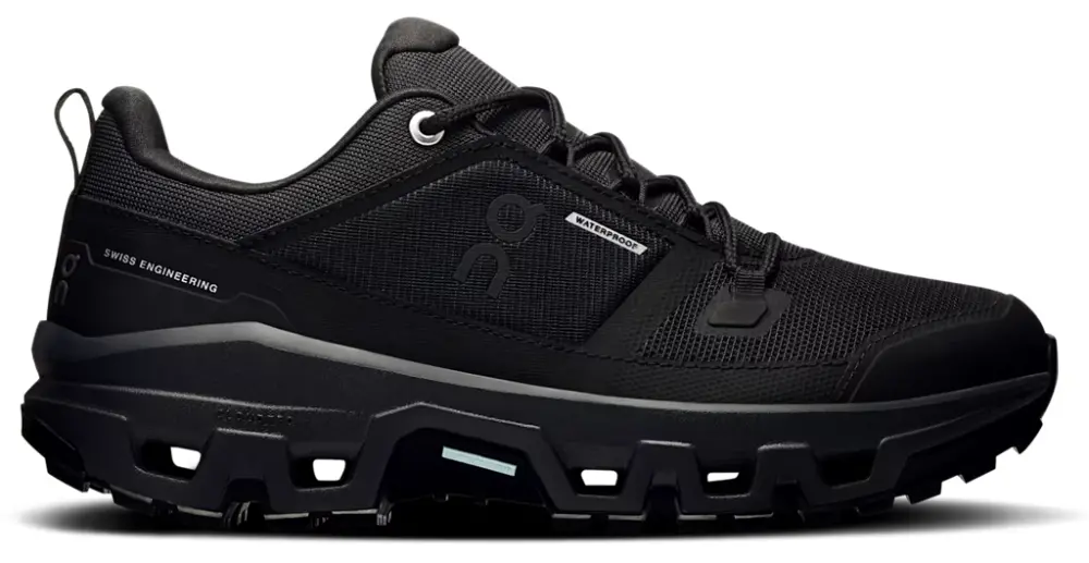 Giày On Running Cloudrock Low Waterproof ‘Black’ 3WF10141043