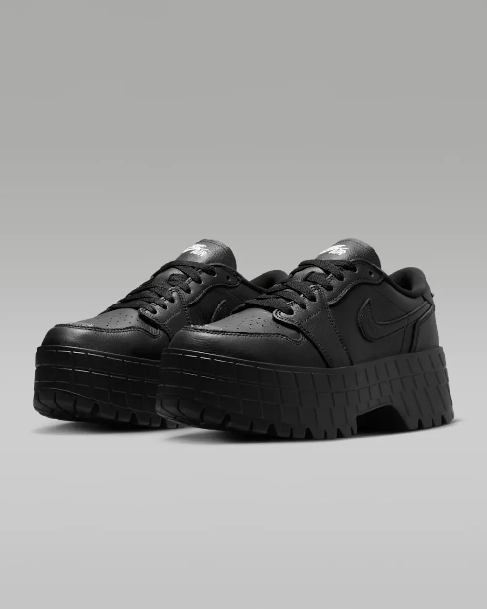 Giày Nike Air Jordan 1 Low Brooklyn 'Black' HF3184-001 - Ảnh 4