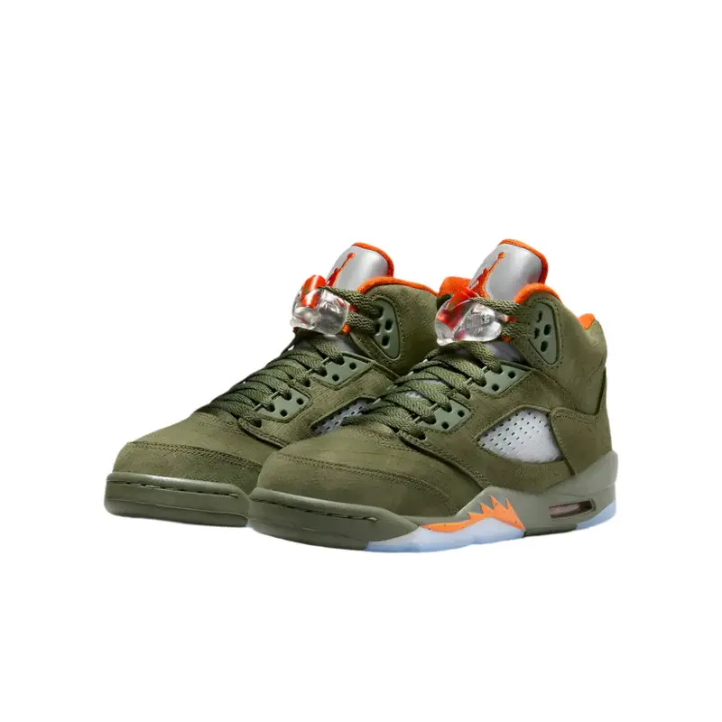 Giày Nike Jordan 5 Retro 'Army Olive' 440888-308 - Ảnh 4