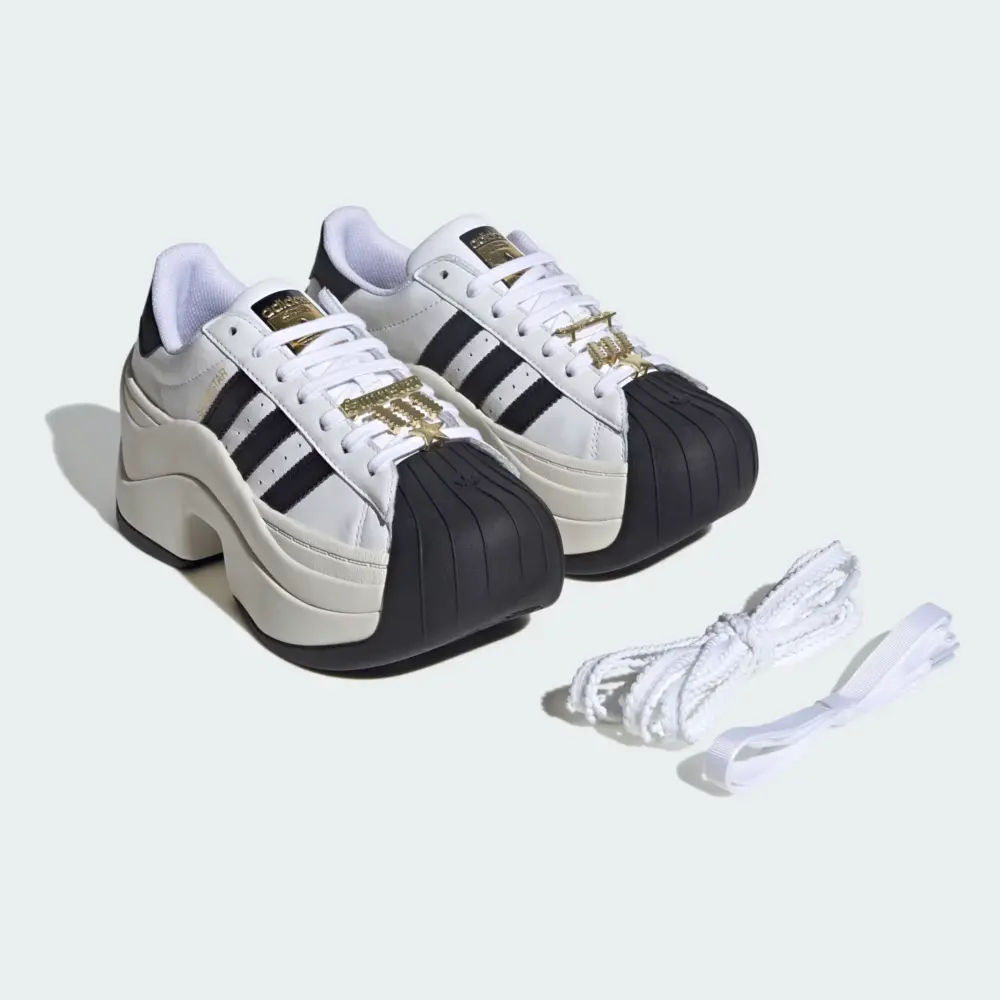 Giày Adidas Superstar Bold ‘Cloud White’ JR9895 - Ảnh 4