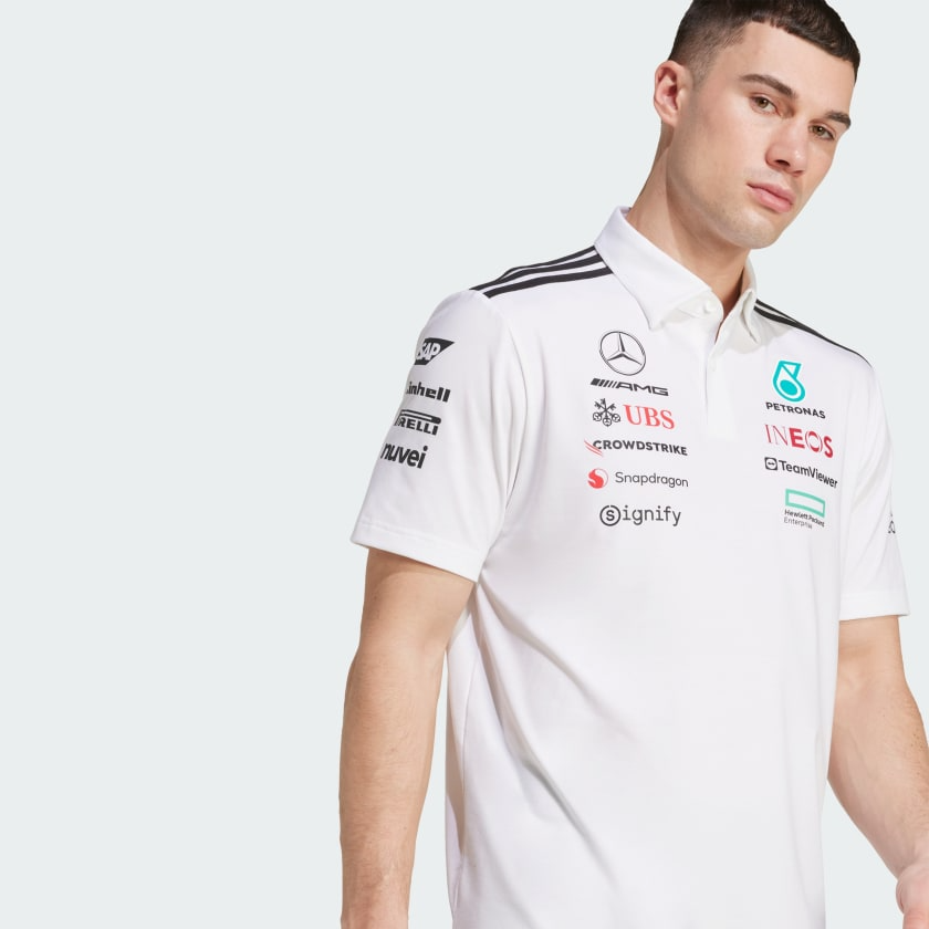 Áo Adidas Mercedes AMG Petronas Formula One Team ‘White’ JW0586 - Ảnh 4