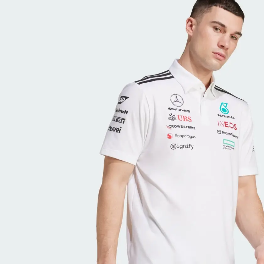 Áo Adidas Mercedes AMG Petronas Formula One Team ‘White’ JW0586 - Ảnh 4