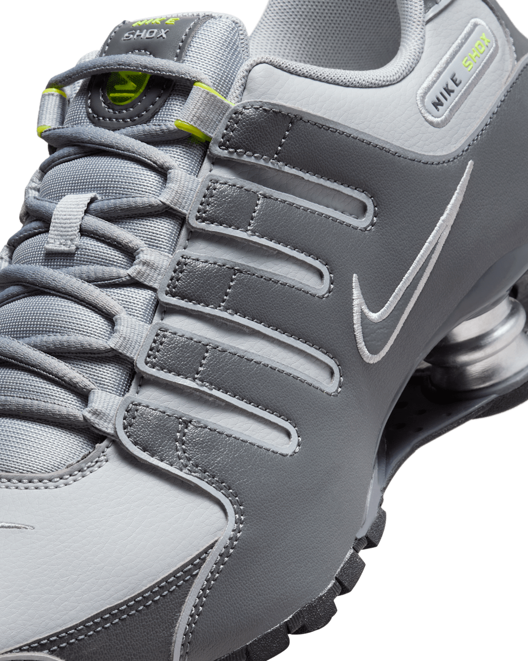 Alternative view of Giày Nike Shox NZ ‘Dark Grey’ 378341-009