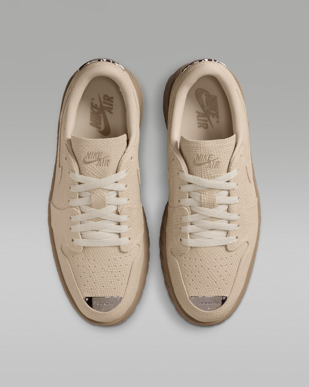 Giày Nike Jordan 1 Low Brooklyn 'Rattan' HF3184-200 - Ảnh 4