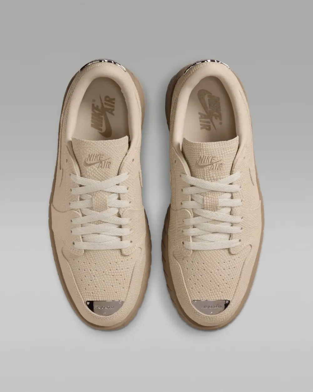 Giày Nike Jordan 1 Low Brooklyn 'Rattan' HF3184-200 - Ảnh 4