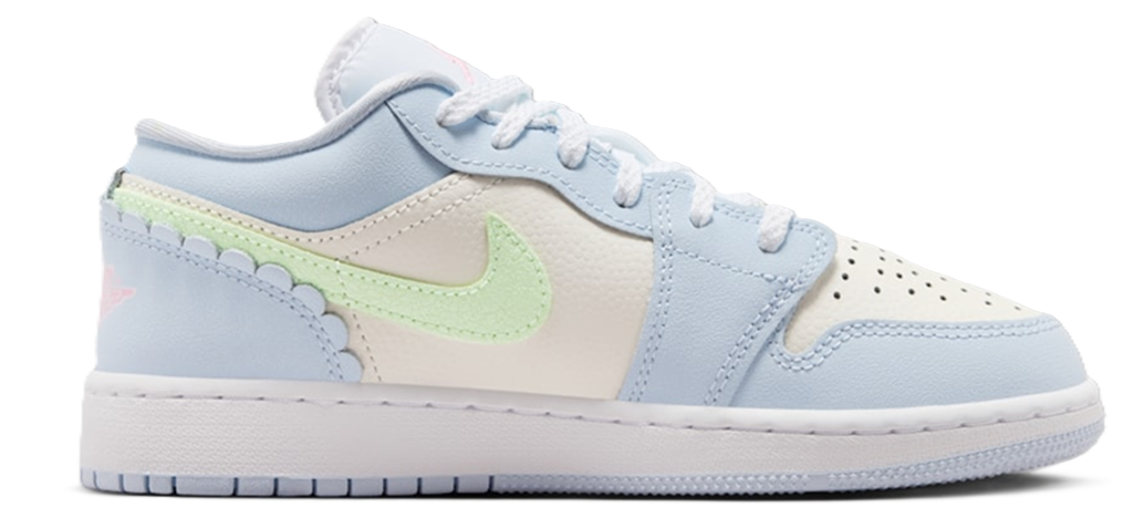 Giày Nike Air Jordan 1 Low SE 'Half Blue' IB7113-403