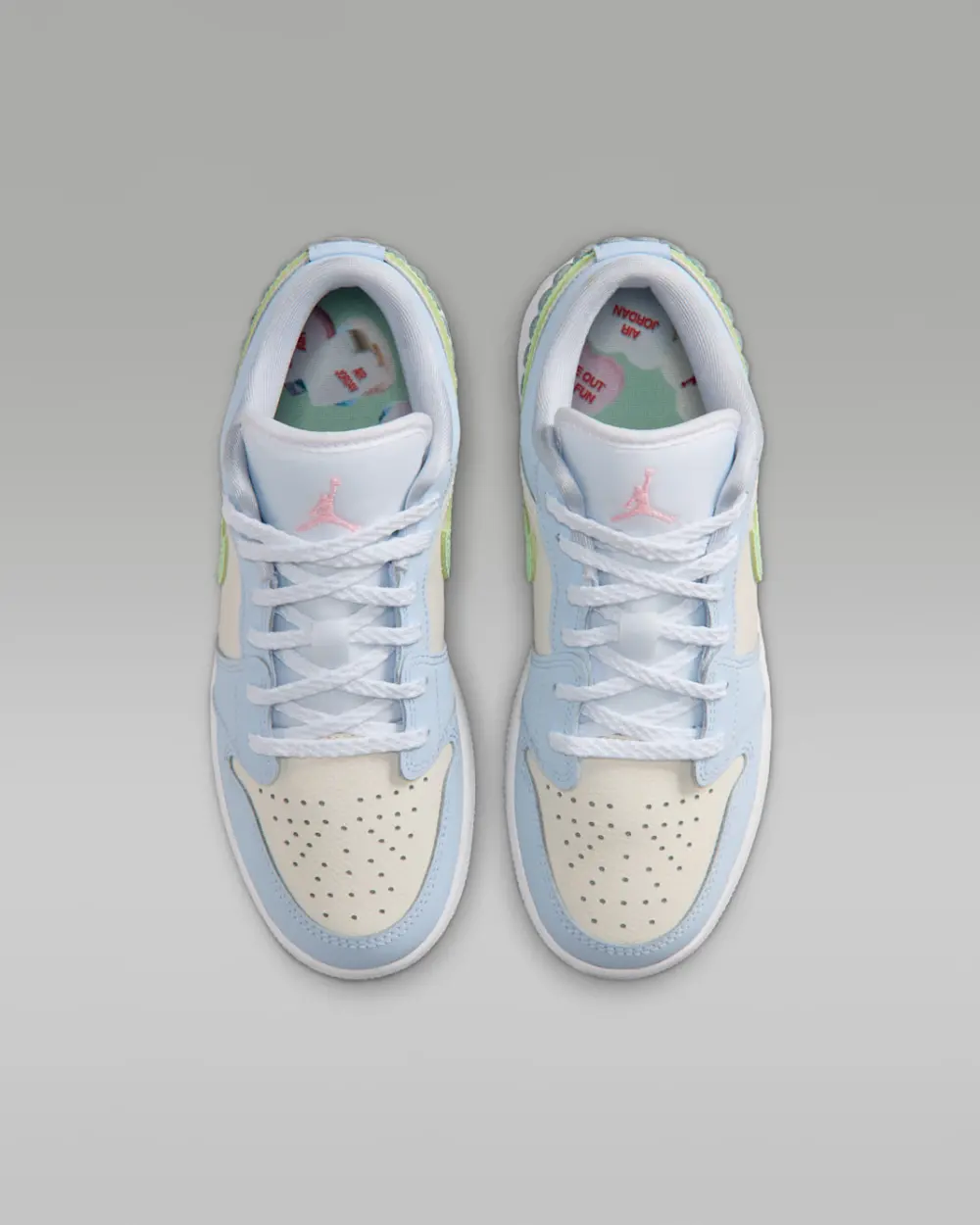 Giày Nike Air Jordan 1 Low SE 'Half Blue' IB7113-403 - Ảnh 4
