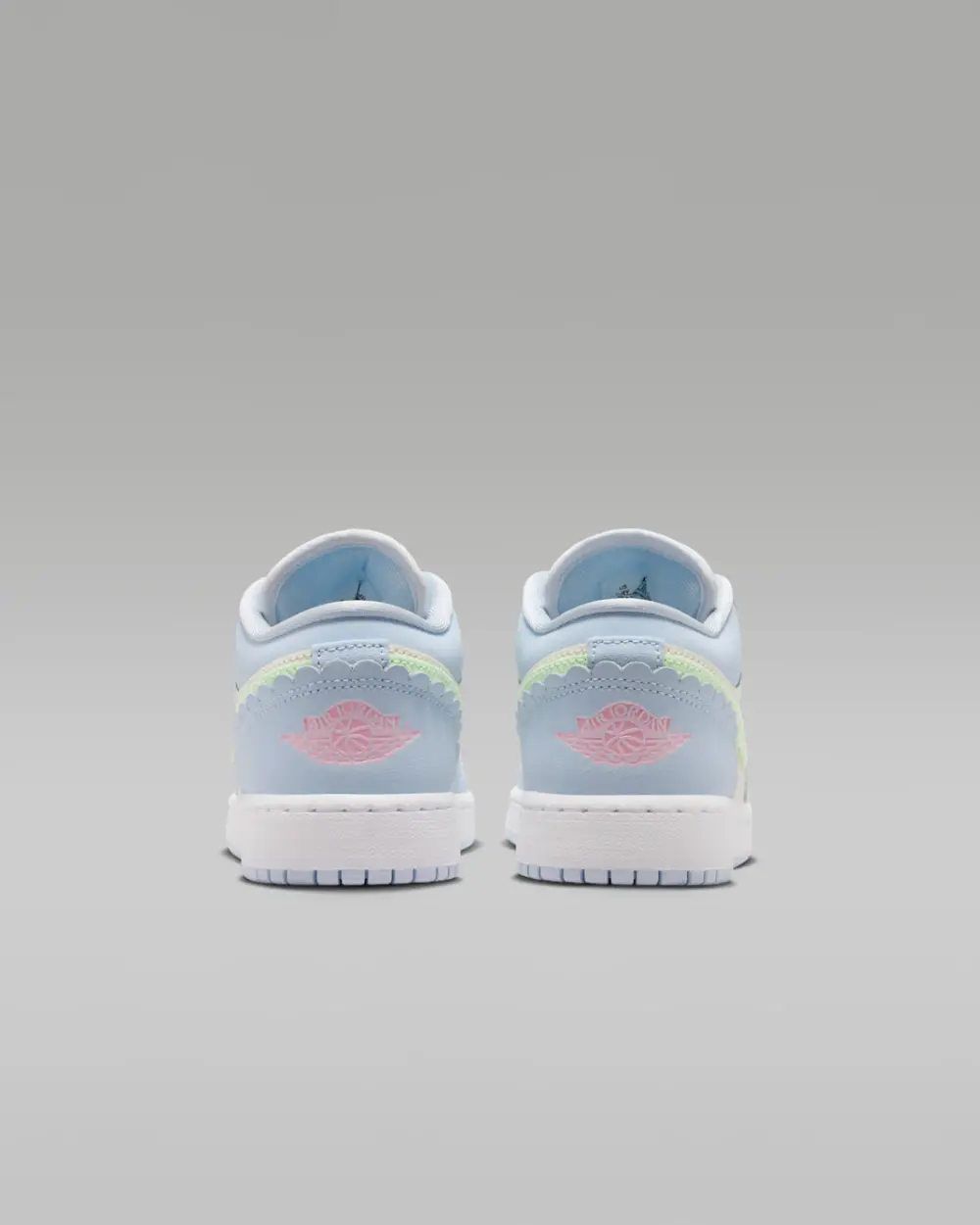 Alternative view of Giày Nike Air Jordan 1 Low SE 'Half Blue' IB7113-403