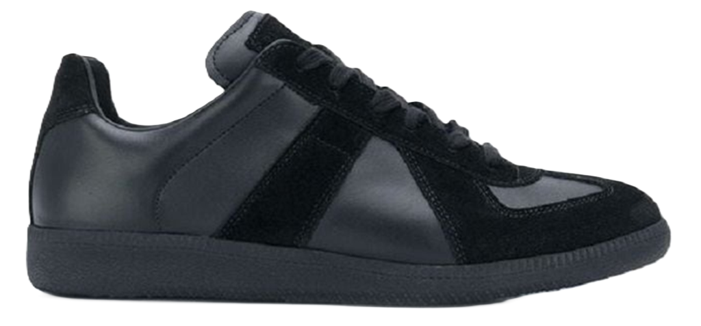 Giày Maison Margiela Calfskin Replica Sneakers 'Black' S57WS0236P1897900