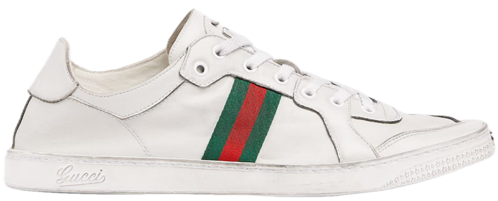 Giày Gucci Stretch Low-top Trainer 'White' 864140-AAGFF-9099