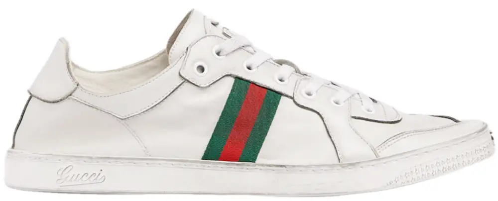 Giày Gucci Stretch Low-top Trainer 'White' 864140-AAGFF-9099