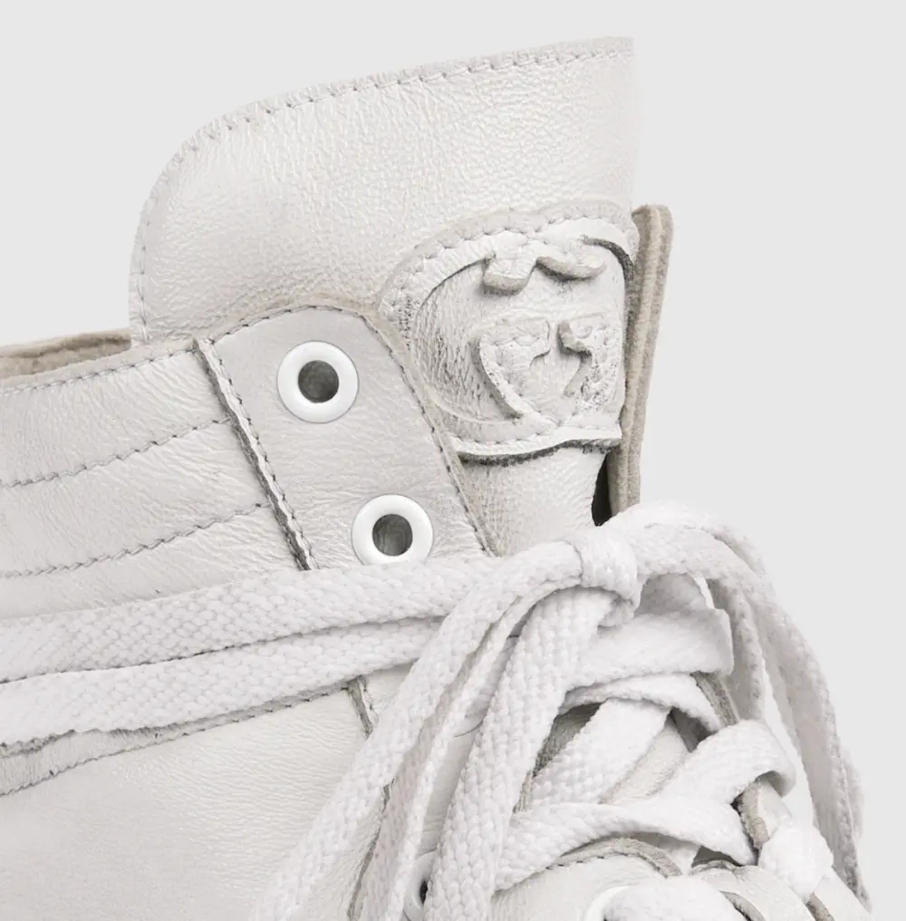 Giày Gucci Stretch High-top Trainer 'White' 864414-AAGFF-9099 - Ảnh 4