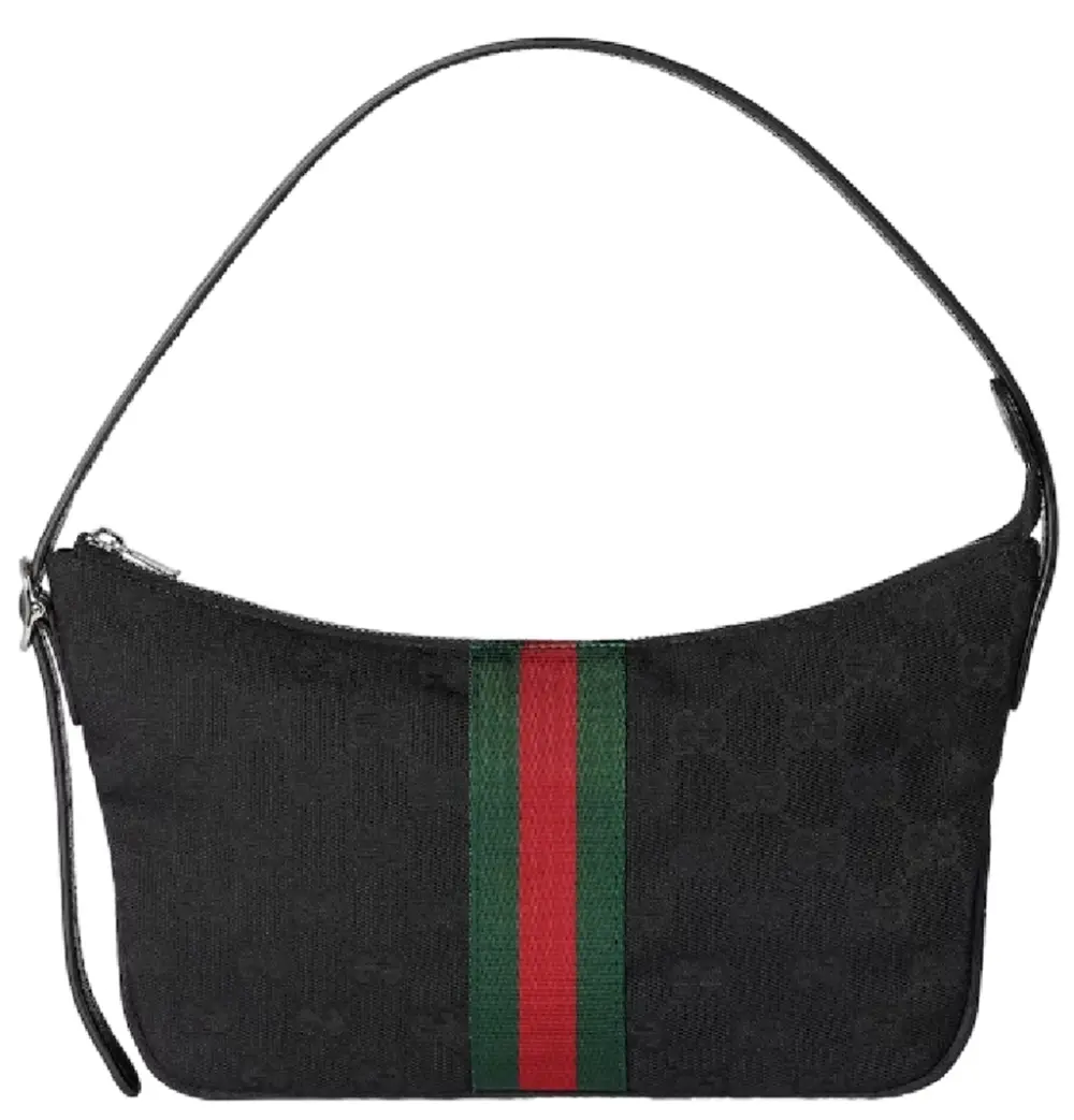 Túi Gucci Lunetta Small Crossbody Bag 'Black' 863406-FAFWA-1053