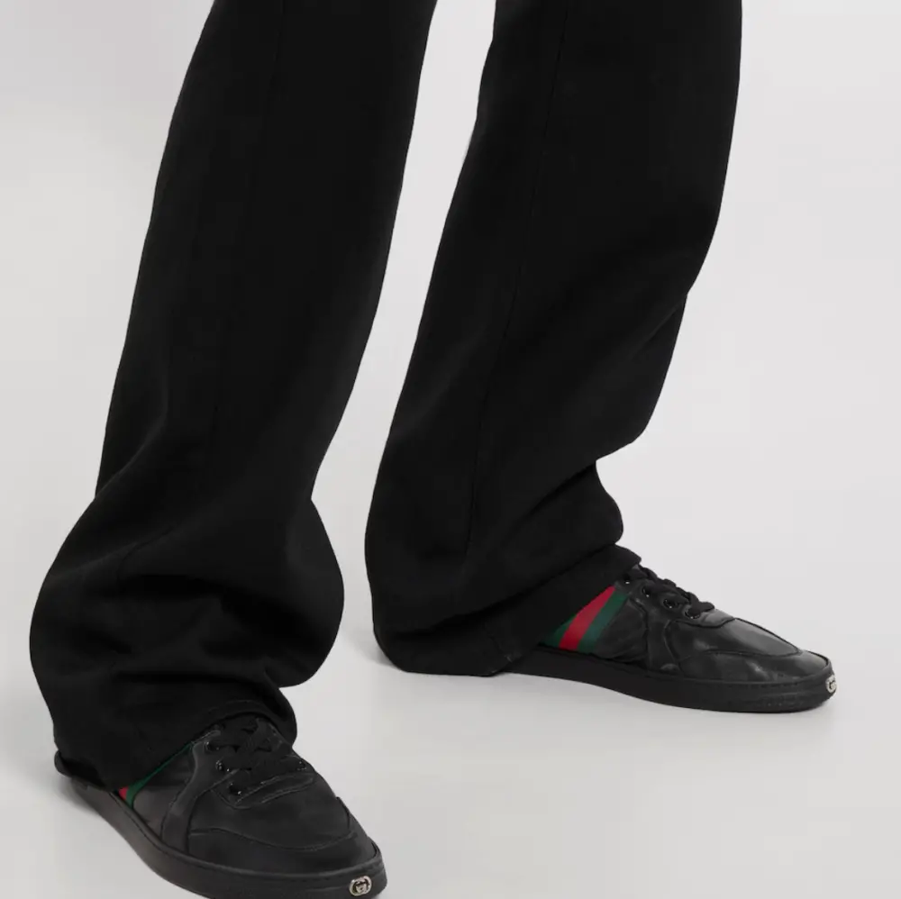 Giày Gucci Stretch High-top Trainer 'Black' 865439-AAGFF-1048 - Ảnh 5