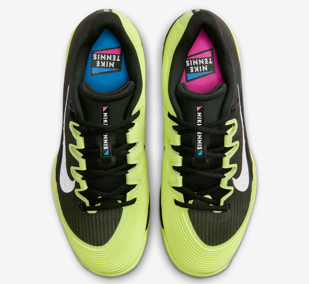 Alternative view of Giày Nike Court Air Zoom Vapor 12 HC ‘Black Light’ IB6554-001