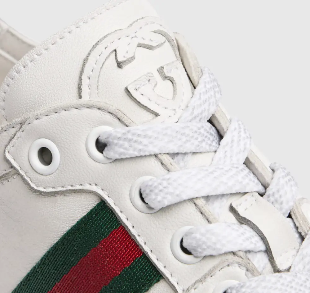 Giày Gucci Stretch Low-top Trainer 'White' 865056-AAGFF-9099 - Ảnh 3