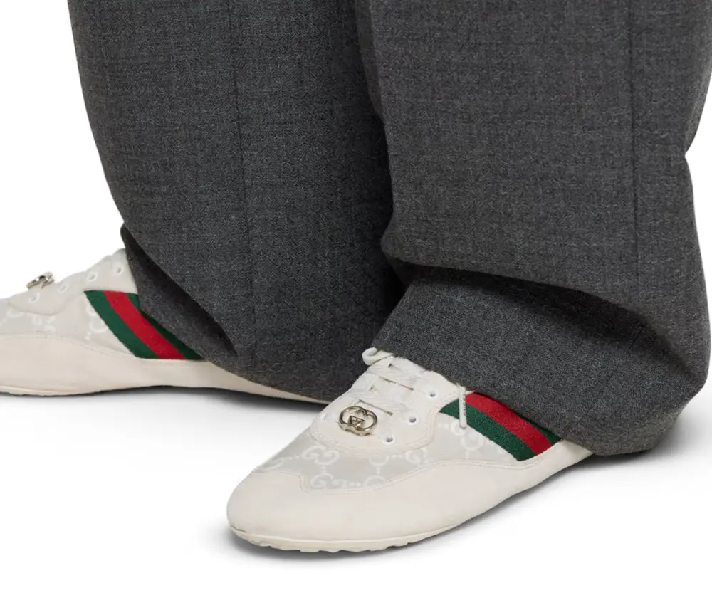 Giày Gucci Shift Trainers 'White' 857963-AAF2F-9163 - Ảnh 6