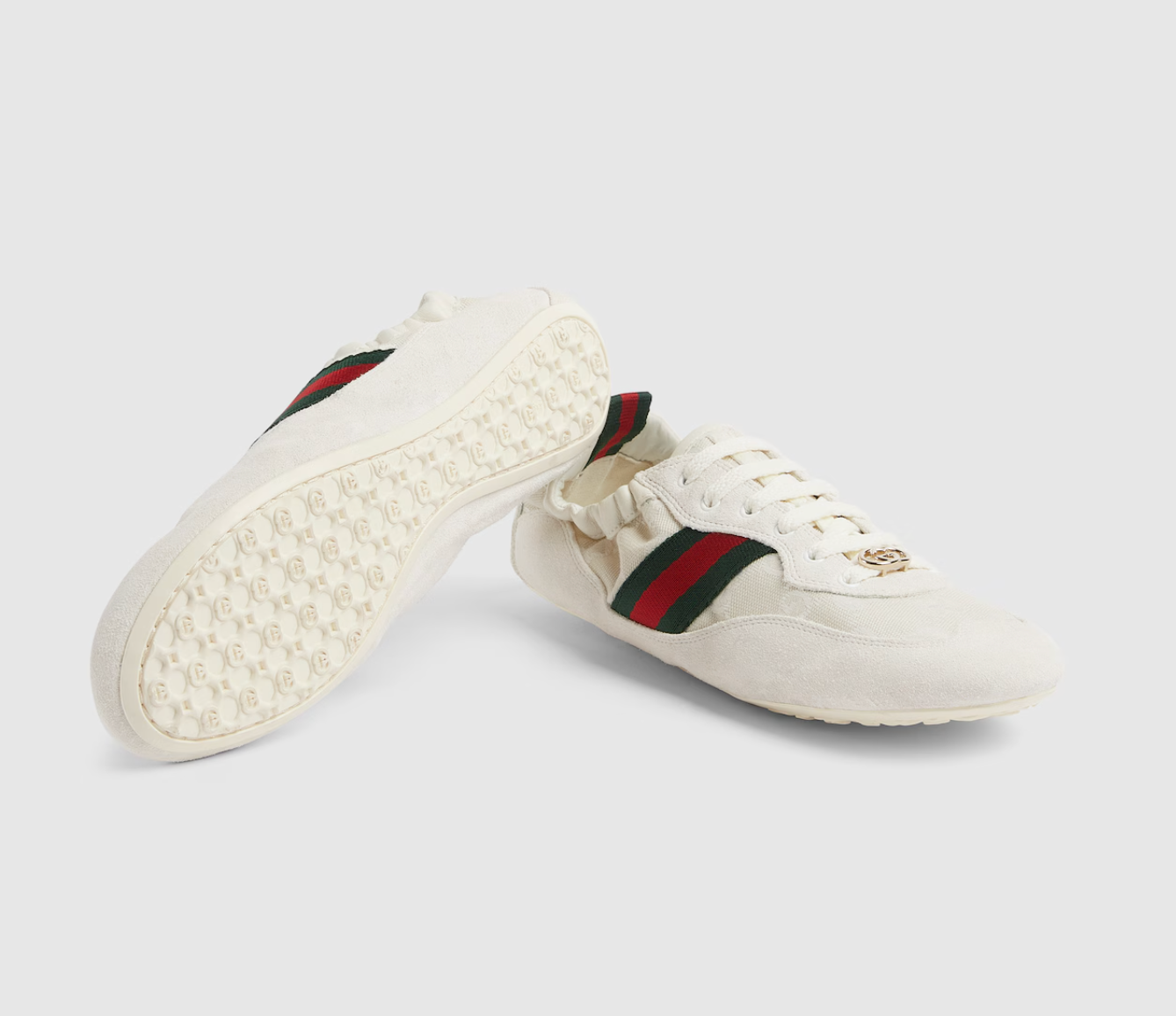 Alternative view of Giày Gucci Shift Trainers 'White' 857963-AAF2F-9163