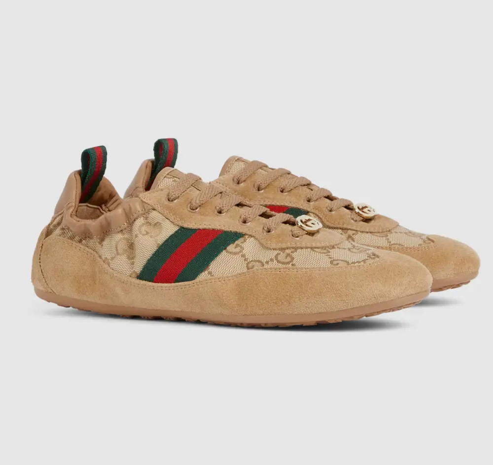 Giày Gucci Shift Trainers 'Beige' 857963-AAF10-9845 - Ảnh 5