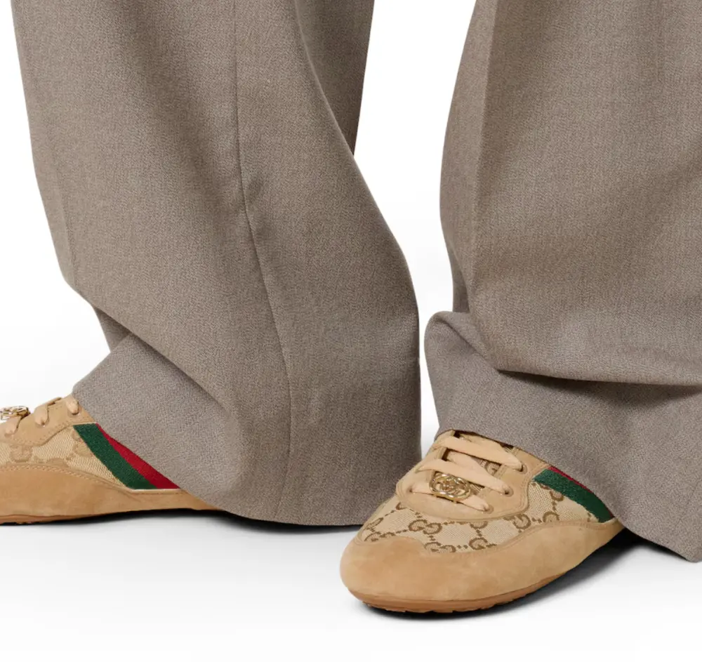 Giày Gucci Shift Trainers 'Beige' 857963-AAF10-9845 - Ảnh 4