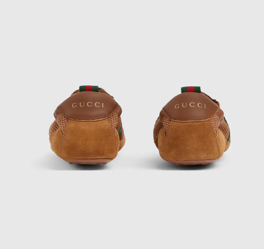 Giày Gucci Shift Trainers 'Brown' 857963-AAF1Z-2751 - Ảnh 3
