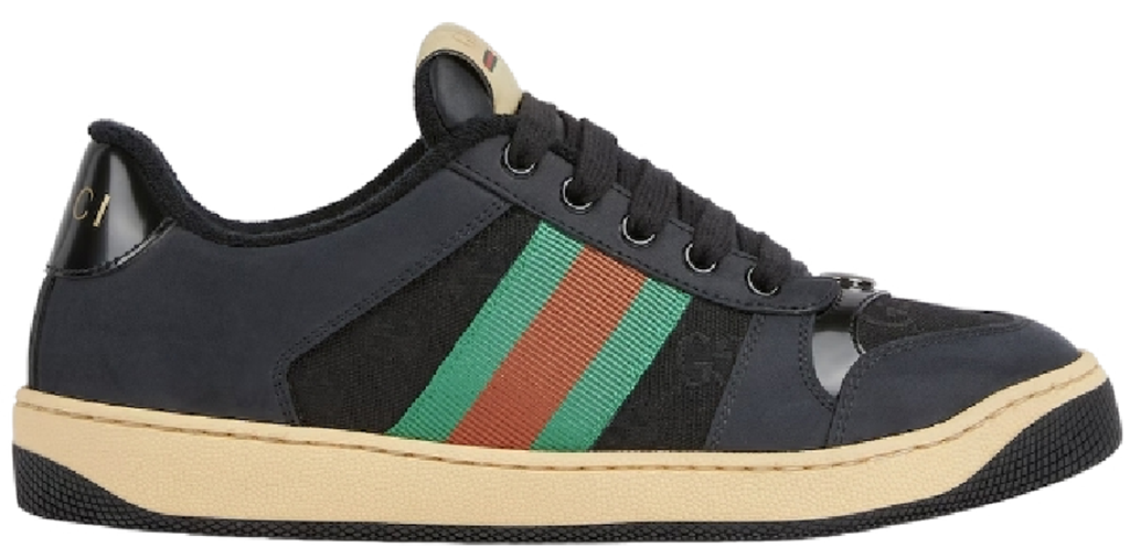 Giày Gucci Screener Sneaker 'Black' 840305-FAES7-1059