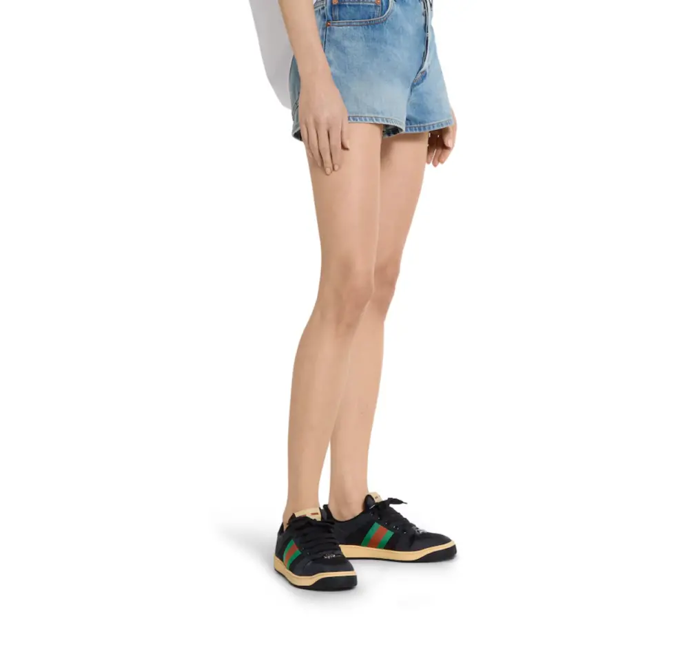 Giày Gucci Screener Sneaker 'Black' 840305-FAES7-1059 - Ảnh 5