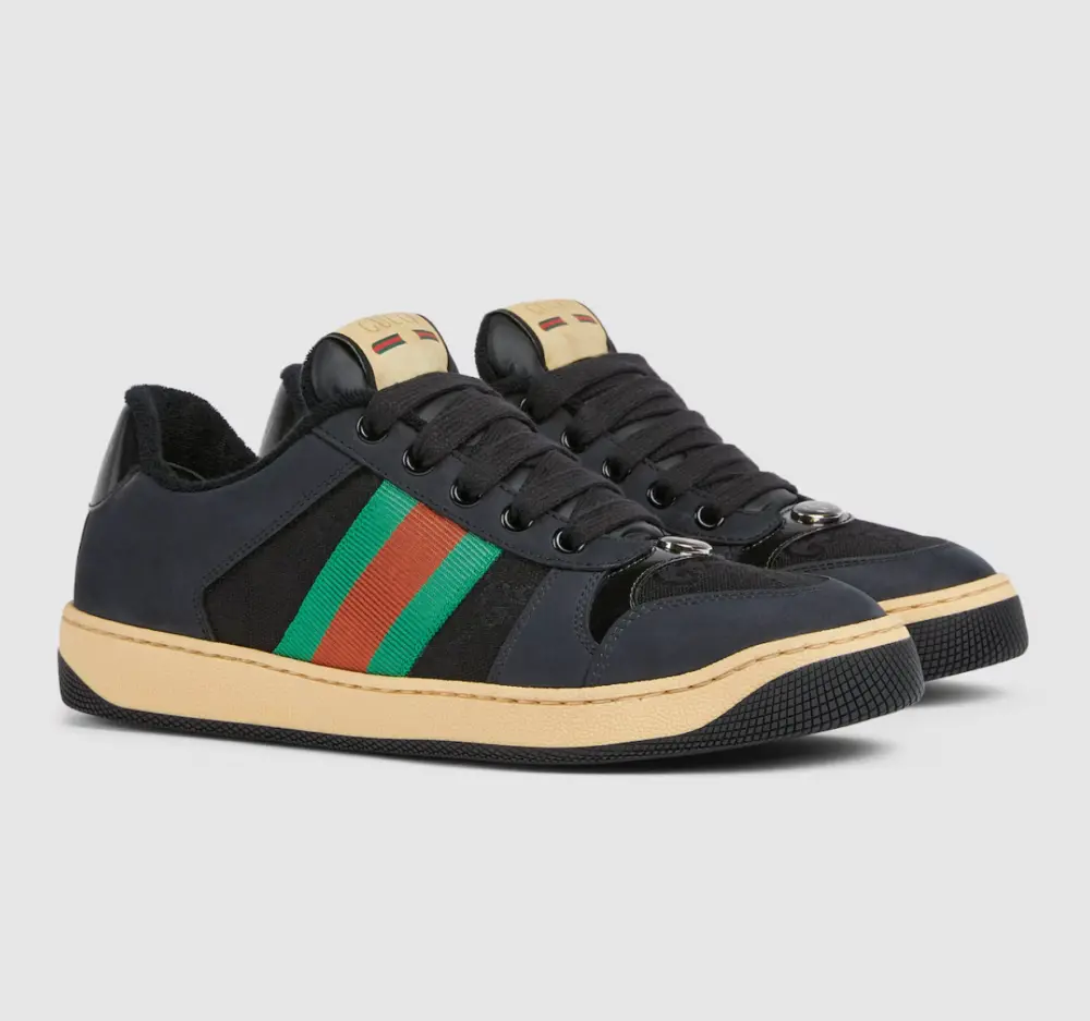 Giày Gucci Screener Sneaker 'Black' 840305-FAES7-1059 - Ảnh 4