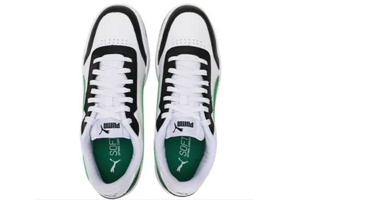 Giày Puma Caracal 'White Green Black' 369863-30 - Ảnh 3