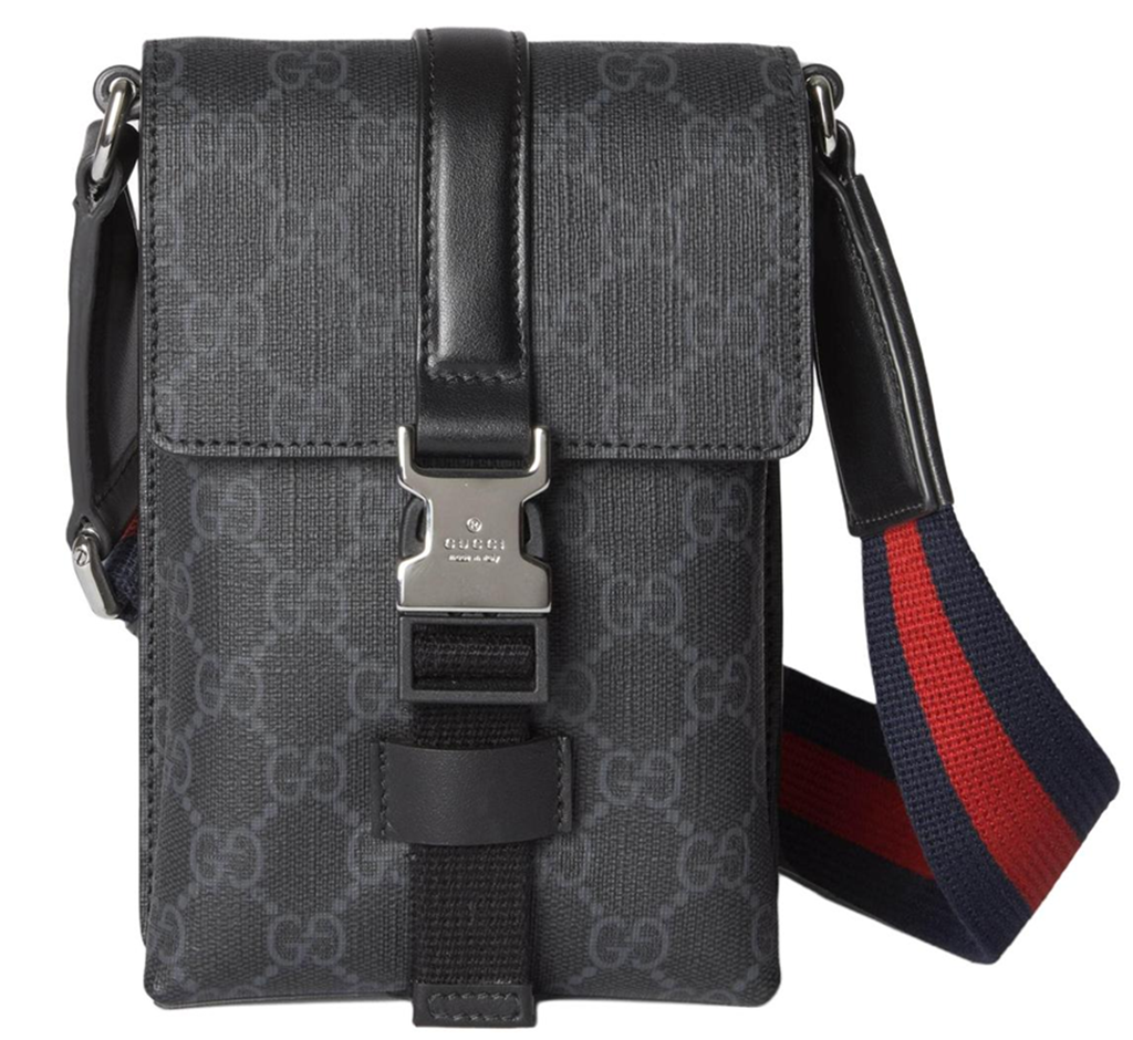 Túi Gucci Super Mini GG Supreme Shoulder Bag 'Black' 816954-FAD8C-1049