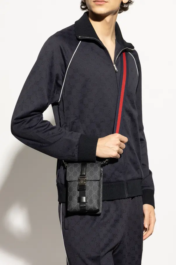 Túi Gucci Super Mini GG Supreme Shoulder Bag 'Black' 816954-FAD8C-1049 - Ảnh 2