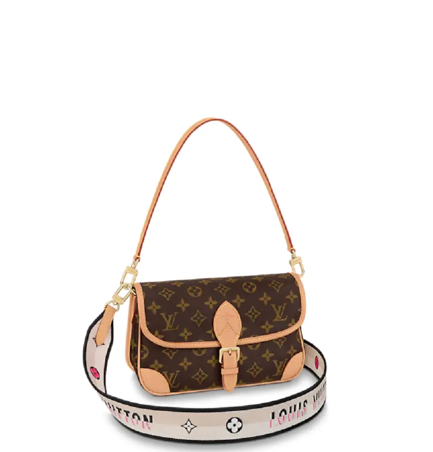Túi Louis Vuitton Diane Satchel 'Monogram Brown' M45985 - Ảnh 5