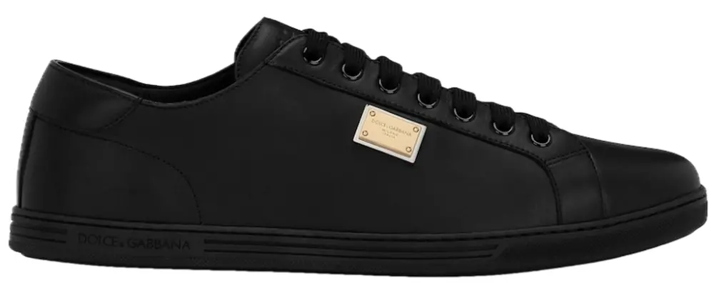 Giày Nam Dolce & Gabbana Saint Tropez 'Black' CS1735AN99080999