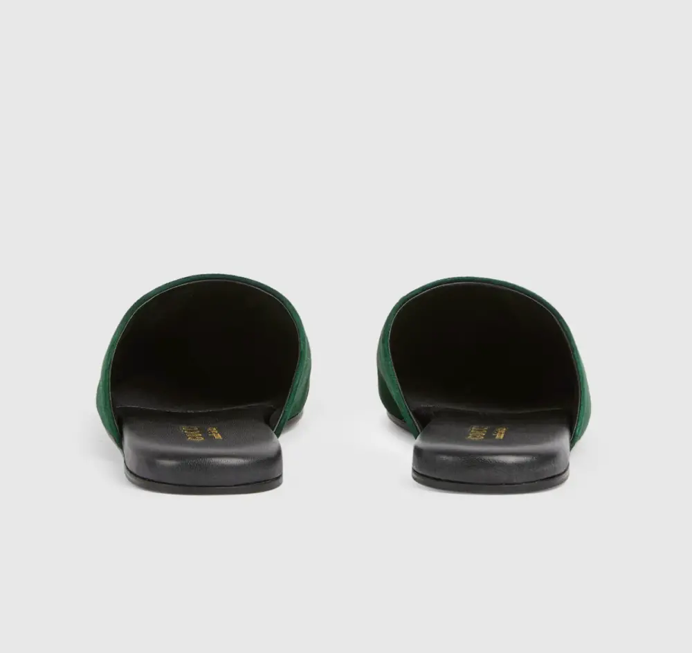 Alternative view of Giày Gucci Mule With Horsebit 'Green' 849565-C6G00-3020