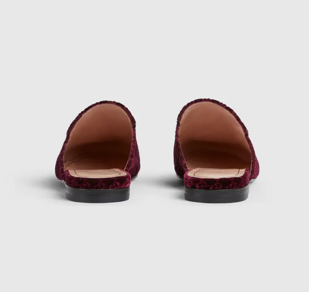 Giày Gucci Princetown Slipper 'Bordeaux' 802163-FAEUF-5042 - Ảnh 5