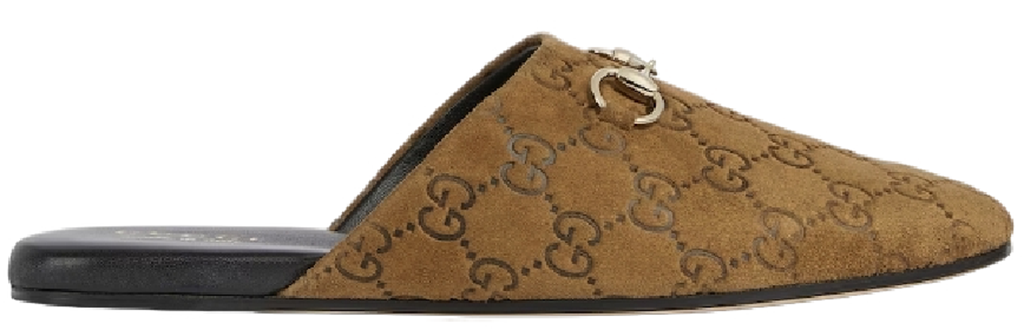 Giày Gucci Mule With Horsebit 'Brown' 849565-AAFQV-2118