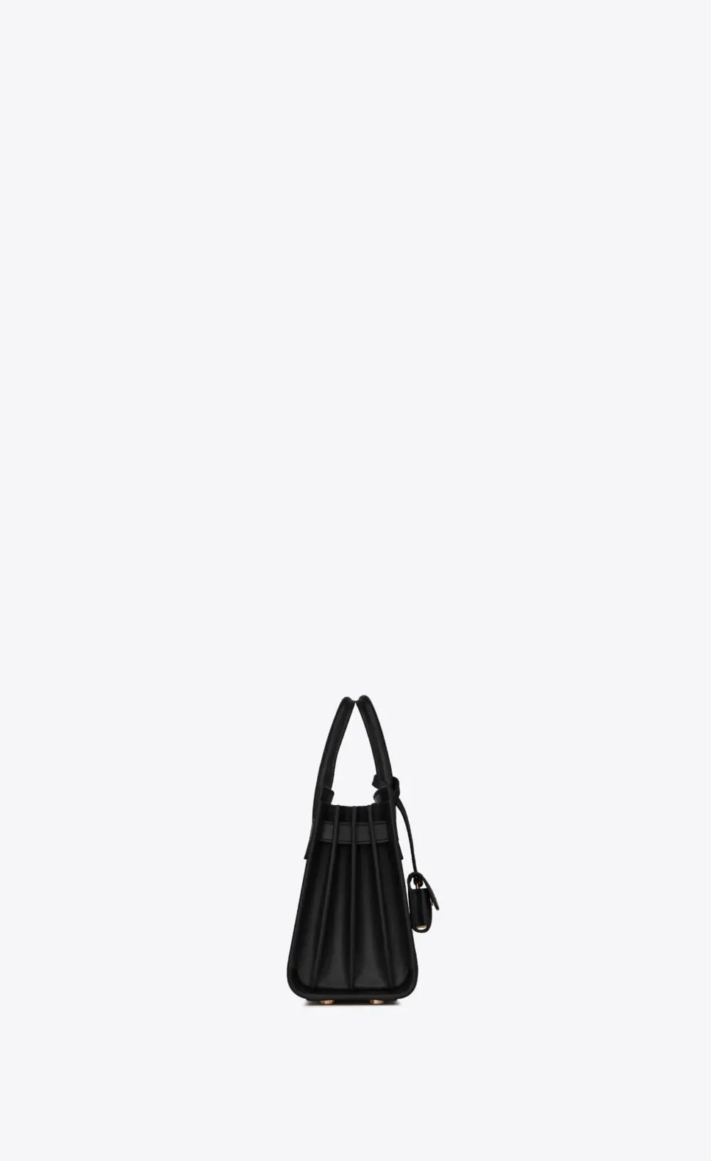 Túi Saint Laurent Sac De Jour Nano In Leather 'Black' 39203502G9W1000 - Ảnh 3