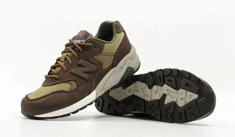 Giày New Balance 580 Brown MRT580LB - Ảnh 4