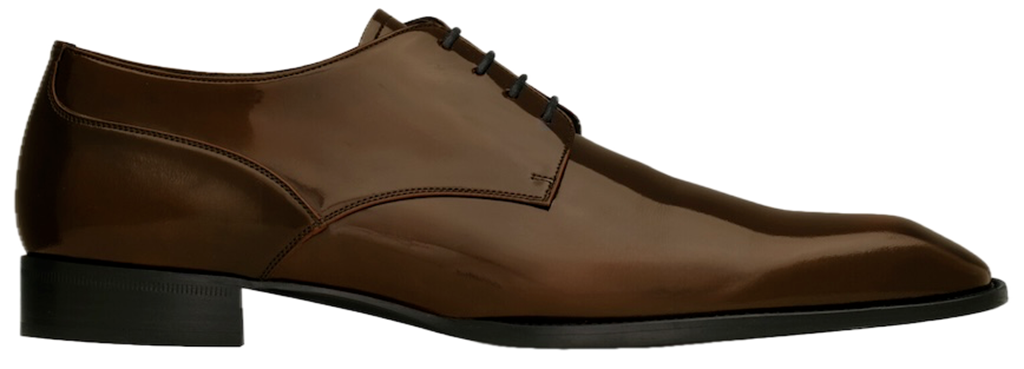 Giày Saint Laurent Stanton Derbies 'Brown' 860499AAF2Y2504