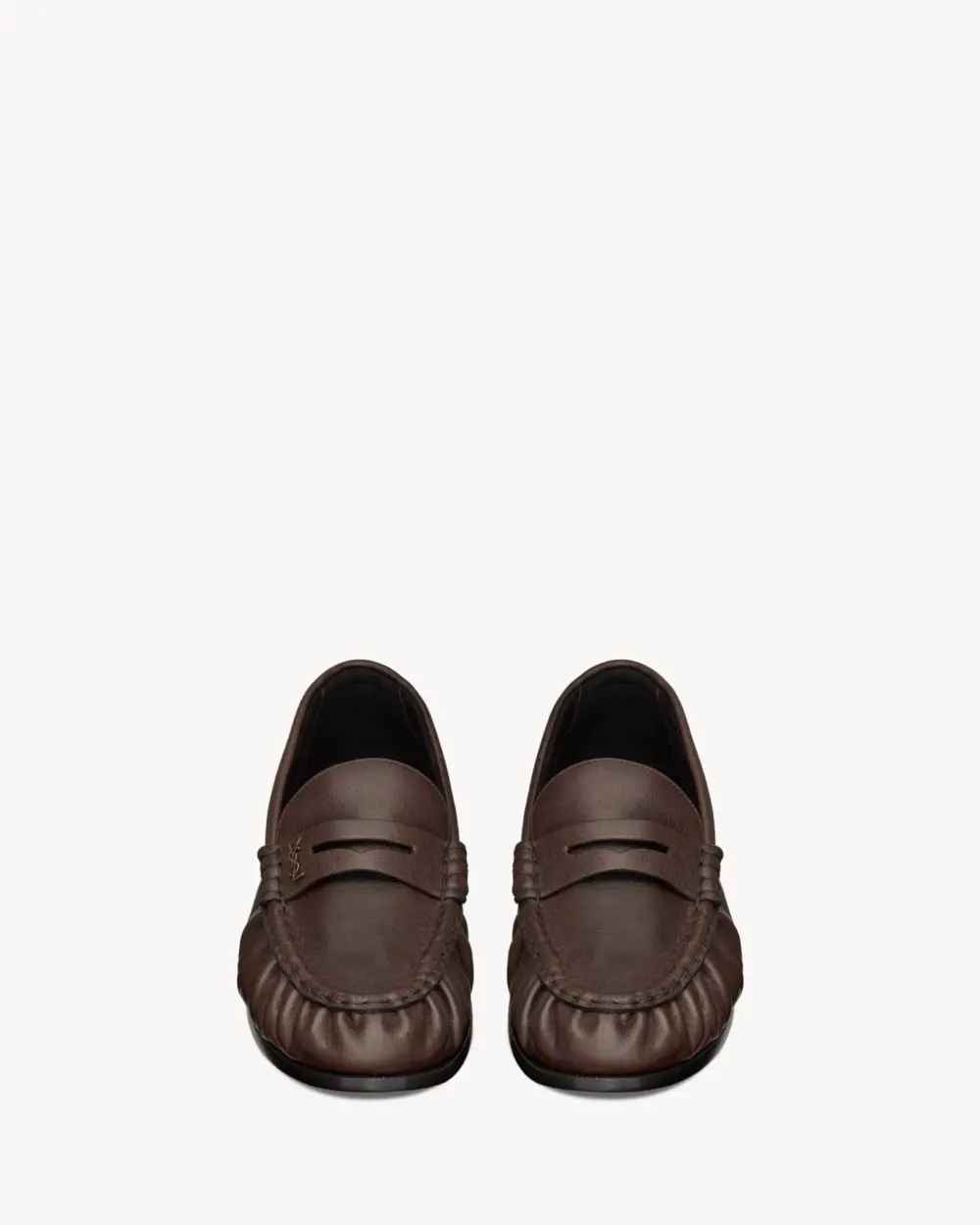 Giày Saint Laurent Le Loafer Supple 'Brown' 83947125VAA2128 - Ảnh 3