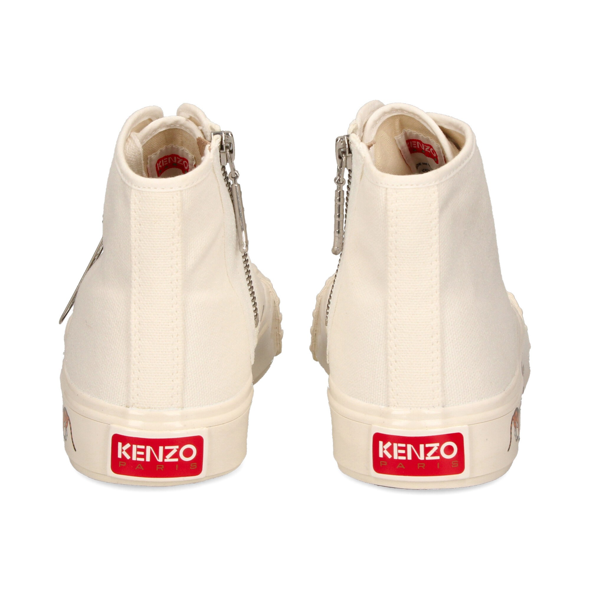 Giày Kenzo Kenzoschool High-top 'Off White' FC62SN020F50 - Ảnh 3