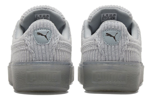 Alternative view of Giày Puma Basket Platform ‘Lightweight Grey’ 384232‑02