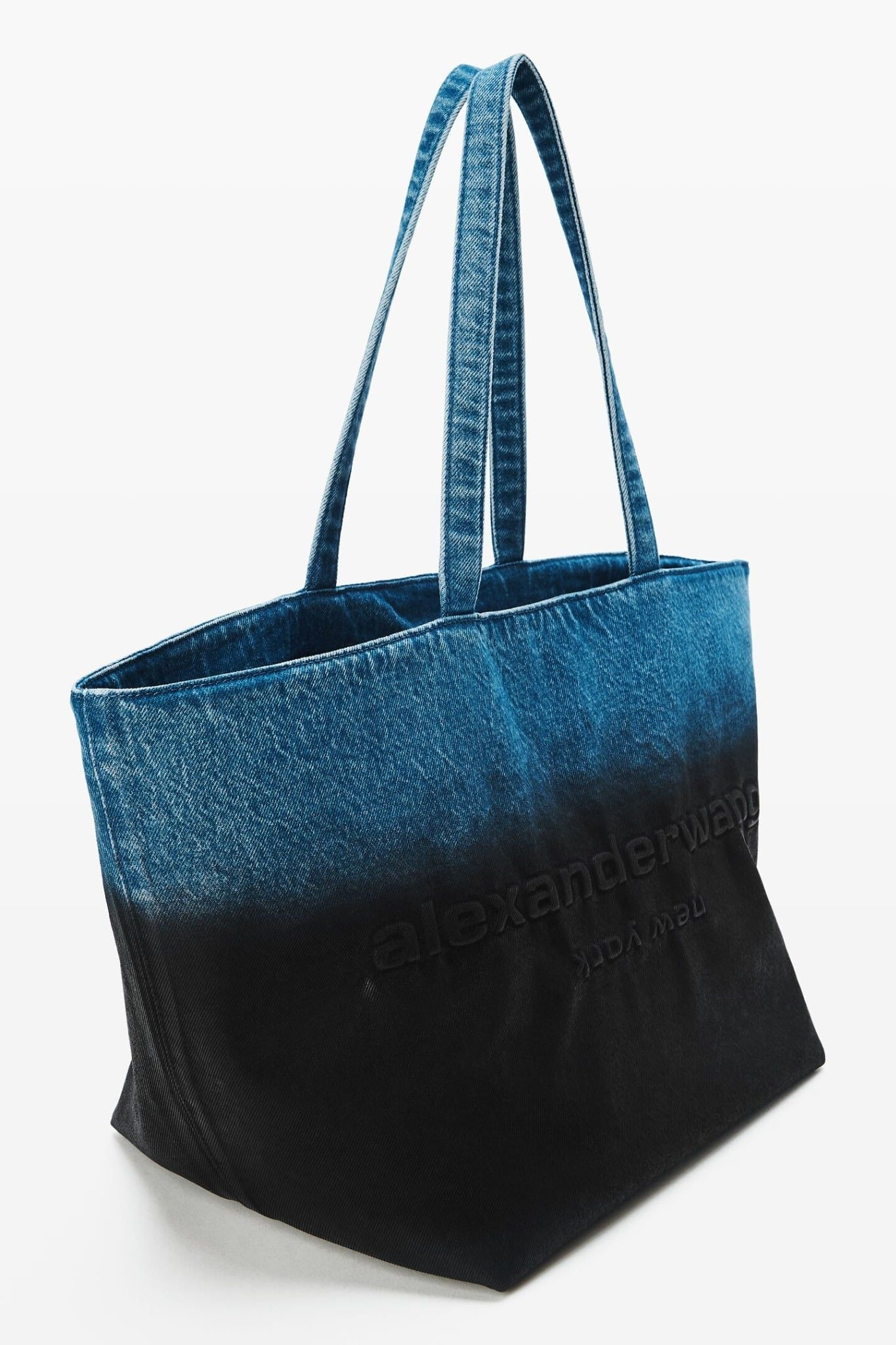 Túi Alexander Wang Punch Tote 'Blue Black' 20126T04T400D - Ảnh 4