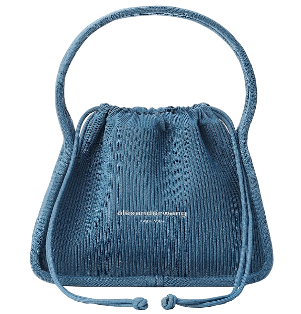 Túi Alexander Wang Reflective Ryan Knit Bag 'Blue' 20126R80T467C