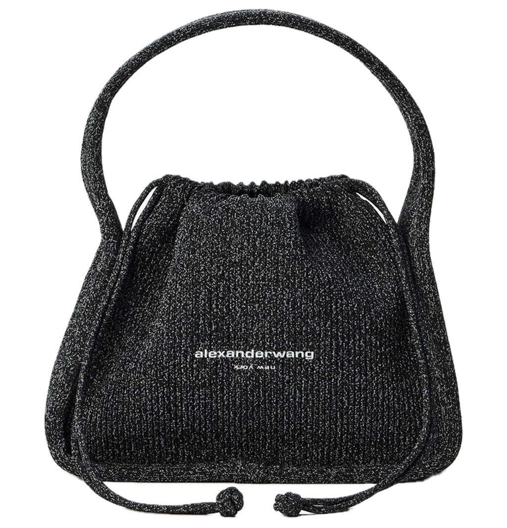 Túi Alexander Wang Reflective Ryan Knit Bag 'Black' 20126R80T087A
