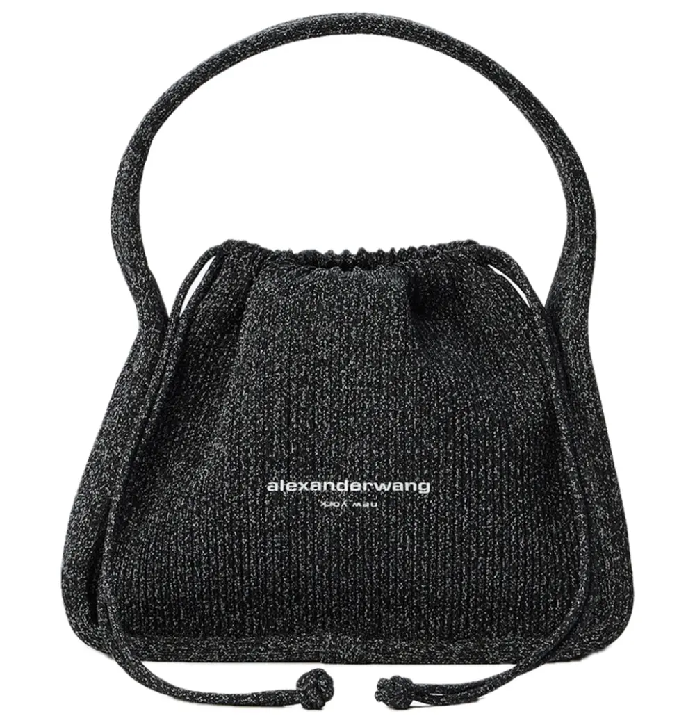 Túi Alexander Wang Reflective Ryan Knit Bag 'Black' 20126R80T087A
