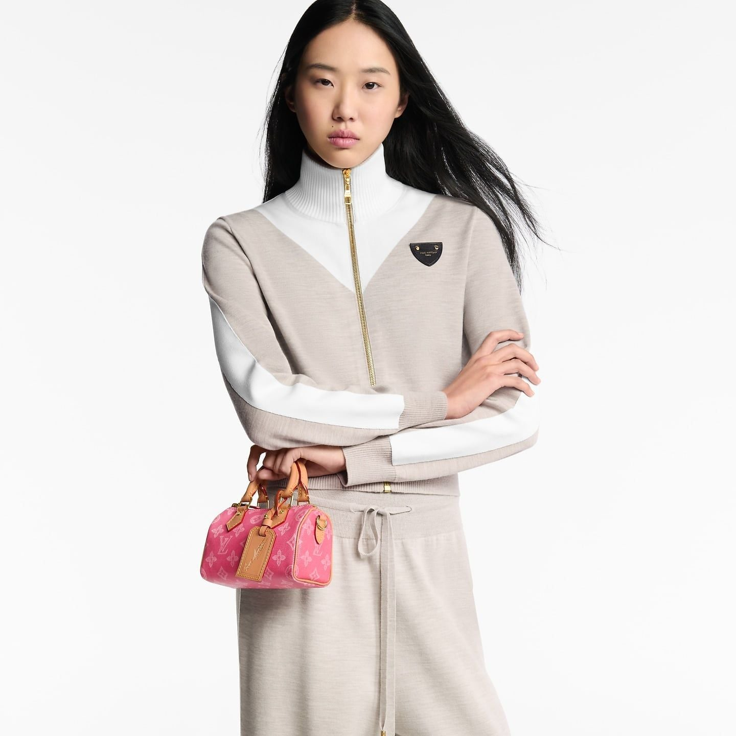 Túi Louis Vuitton Nano Speedy Bag 'Pink' M28322 - Ảnh 5