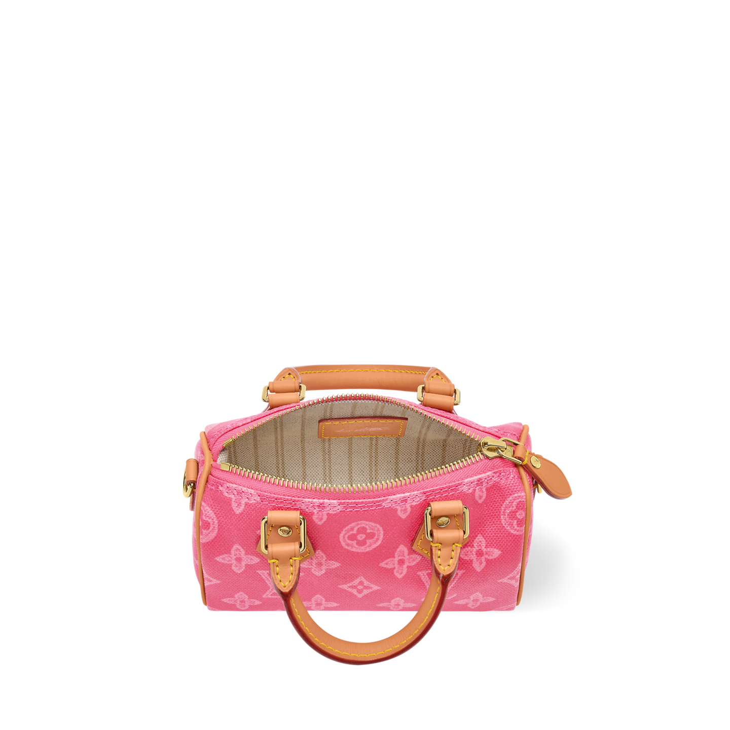 Túi Louis Vuitton Nano Speedy Bag 'Pink' M28322 - Ảnh 3