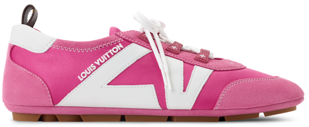 Giày Louis Vuitton LV Sneakerina 'Rose' 1AJJXG