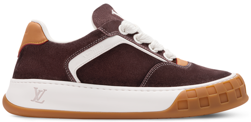 Giày Nam Louis Vuitton LV Tilted Trainers 'Brown' 1AJTIP